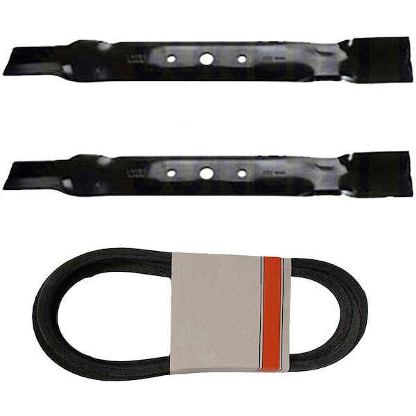 Aic Replacement Parts 42 Deck Belt Blade Kit Fits John Deere L100 L108 L110 L111 L118 Sabre 14.542GS GX20072-B&B - main